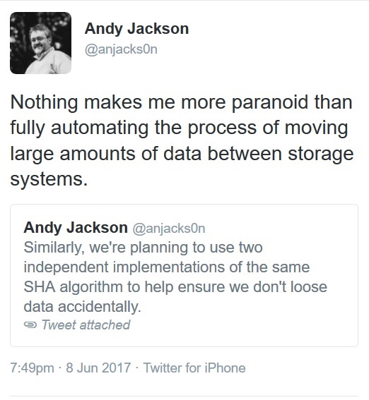Andy Jackson on Data