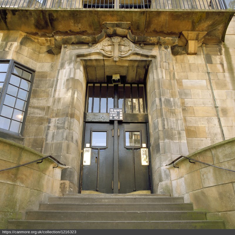 Glasgow School of Art entrance